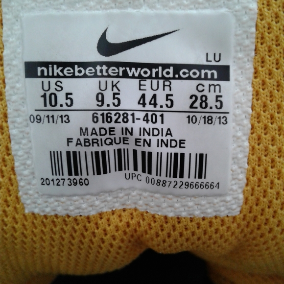 Nike Son of Force 10.5 Michigan 1 air basketball - Picture 5 of 6